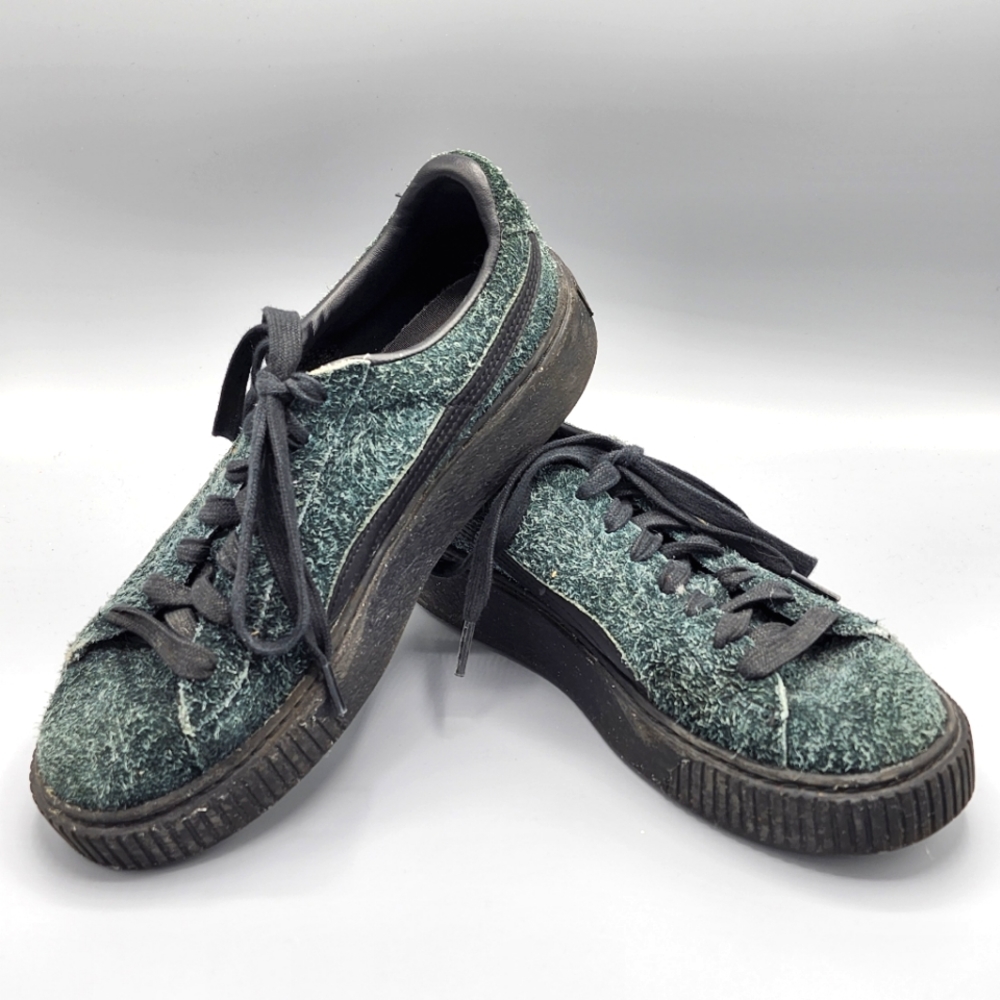Puma Brushed Suede Platform Elemental Creeper Retro Shoes